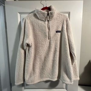 Patagonia Los Gatos 1/4 Zip Pullover Sherpa Fleece Jacket